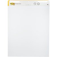 Post-it Meeting Chart Block, Wall Pad, 508 x 584 mm, weiß