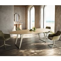 DELIFE Edge Esstisch Oval 280x130 cm