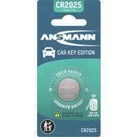 ANSMANN Lithium Knopfzelle CAR KEY, CR2025, 1er Blister