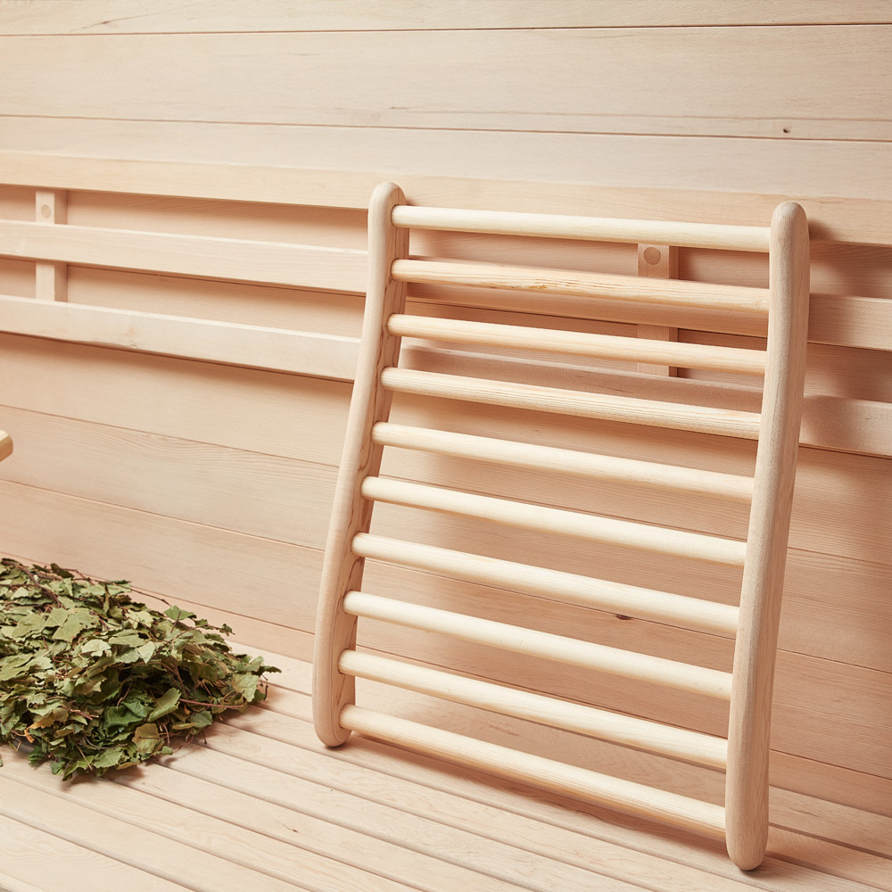 Traditionelle Sauna SKYLINE L - 150 x 120 cm für 3 Personen – Bild 6