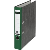 LEITZ Wolkenmarmor-Ordner, 180 Grad, DIN A4, 52 mm, grün