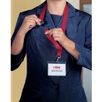 DURABLE Textilband 20, mit Sicherheitsverschluß, rot – Bild 2