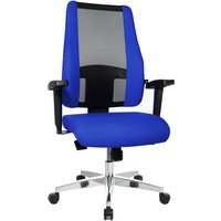 Topstar Bürodrehstuhl, Air Synchro, royalblau – Bild 2
