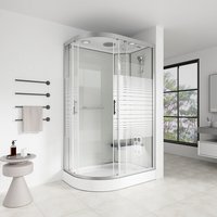 Home Deluxe 4058166998132 Duschkabine White Pearl – Bild 2