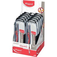 Maped Zirkelkasten Stop System, 3-teilig, rot – Bild 2