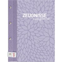 ROTH Zeugnismappe Pattern mit Buchschrauben, Lila Paradise