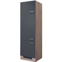 Geräteumbauschrank Tiago Grau/Braun 60x200x57cm – Bild 2