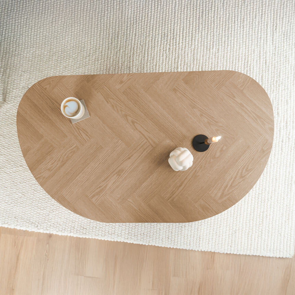 Home Deluxe 4058166307941 Couchtisch Oval – Bild 3