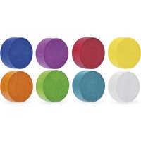 magnetoplan Neodym-Magnete Wood Series Circle, farbig