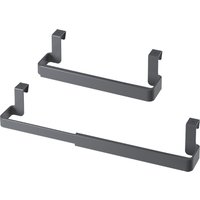metaltex Handtuchhalter Flex-Bar, ausziehbar, grau