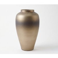 Vase Somera B29 x T29 x H52 cm Glas Aurum Mundgeblasen
