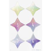 folia Adventskalender-Sticker, SPARKS IRIDESCENT – Bild 2