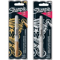 Sharpie Permanent-Marker Metallic, gold, auf Blisterkarte – Bild 2