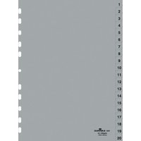 DURABLE Kunststoff-Register, Zahlen, A4, 20-teilig, 1 - 20 – Bild 2