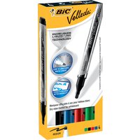 BIC Whiteboard-Marker Velleda Liquid Ink, 4er Etui – Bild 2