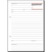 sigel Gesprächsnotizblock, Gesprächsnotiz, A5, 50 Blatt – Bild 2