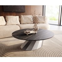 DELIFE Edge Couchtisch rund 100 cm