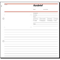 sigel Formularbuch, Kurzbrief, 2/3 A4, 50 Blatt, SD / CFB