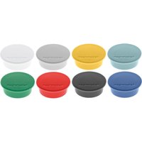 magnetoplan Discofix Rundmagnet, color, rot