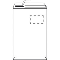 herlitz Versandtasche, DIN C4, mit Fenster, weiß