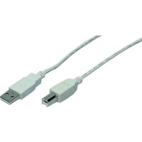 LogiLink USB 2.0 Kabel, USB-A - USB-B Stecker, 5,0 m, schwarz – Bild 2