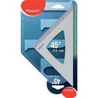 Maped Zeichendreieck 45 Grad, aus Aluminium – Bild 2