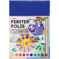 folia Fensterfolie, 350 x 500 mm, 10 Bogen, farbig sortiert – Bild 2