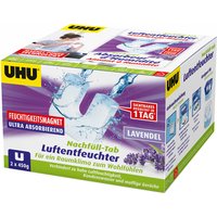 UHU Nachfülltab LAVENDEL für Feuchtigkeits-Magnet, 2 x 450 g – Bild 2
