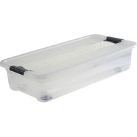 keeeper Aufbewahrungsbox, konrad, mit Rollen, 28 Liter