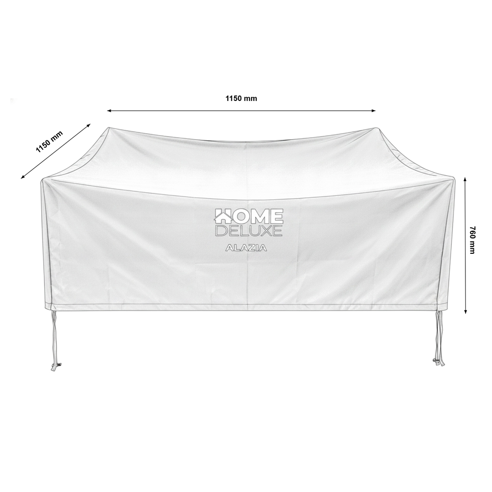 Home Deluxe 4058166451026 Regenabdeckung Sofa – Bild 3