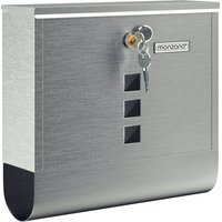 monzana 108098 Briefkasten Edelstahl