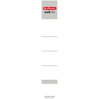 herlitz Ordnerrücken-Einsteckschilder maX.file, 30 x 190 mm