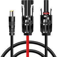 LogiLink Solar-Adapterkabel, schwarz/rot, 0,24 m