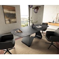 DELIFE Edge Esstisch Keramik Anthrazit
