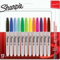 Sharpie Permanent-Marker FINE, 12er Blisterkarte – Bild 2
