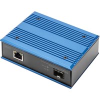 DIGITUS Industrial Gigabit Ethernet PoE Medienkonverter