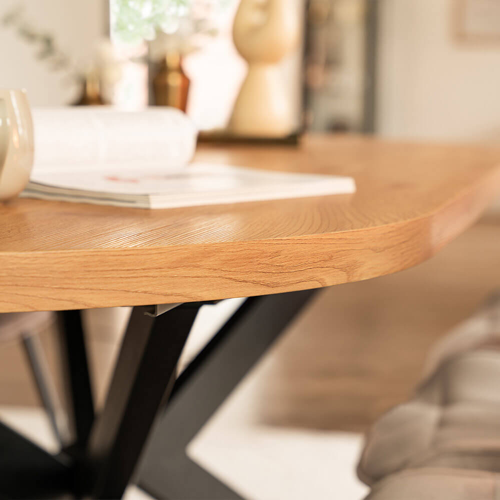 Home Deluxe 4058166271419 Esstisch Oval – Bild 5