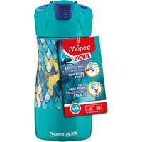 Maped PICNIK Trinkflasche DRAGON, 0,43 l, grün / blau
