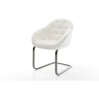 Freischwinger Gaio-Flex Bouclé Soft Beige Freischwinger flach Graphit