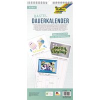 folia Kreativ-Wandkalender, Familienplaner, 230 x 490 mm