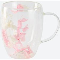 NKD 5227339 Doppelwand-Glastasse rosa – Bild 2