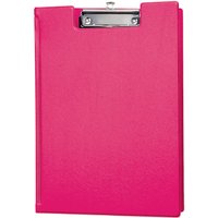 MAUL Klemmbrett-Mappe mit Folienüberzug, DIN A4, pink