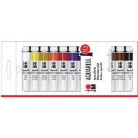 Marabu Aquarellfarbe, 12 ml, 12er-Set
