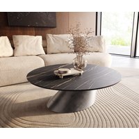 DELIFE Edge Couchtisch Rund Keramik
