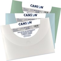 CANSON Zeichnungsmappe, 340 x 470 mm, helle Farben – Bild 2