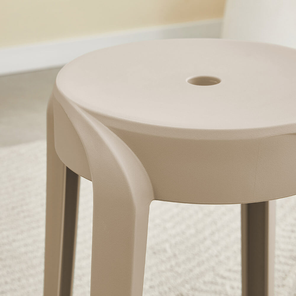 Home Deluxe 4058166432162 Hocker Beige – Bild 3