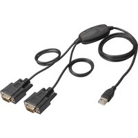 DIGITUS USB 2.0 - 2 x RS232 Adapterkabel, 1 MBit/Sek.