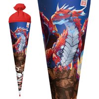 ROTH Motiv-Schultüte, Robo Drache, rund, 700 mm, Folie – Bild 2