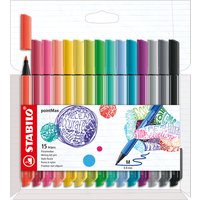 STABILO Fasermaler pointMax, 15er Kartonetui
