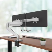 Fellowes Doppel-Monitorarm Eppa Crossbar, weiß – Bild 2